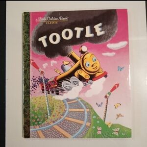 VTG 1973 TOOTLE THE TRAIN Little Golden Books Nice Condition Bedtime Stories